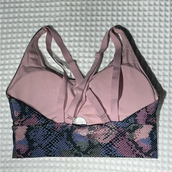 Lorna Jane Multicolor Snake Print Sports Bra - Picture 2 of 2